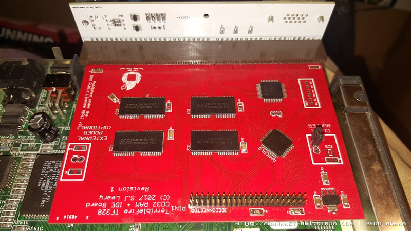 TF328, ampliación de 8MB de ram y puerto IDE